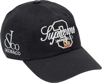 SUPREME x La Martina SS26 6-Panel Black SUP-SS26-1054-BLK