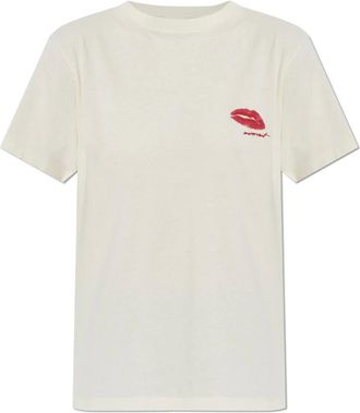 Isabel Marant Mujer, Camisetas, Beige, Talla: L