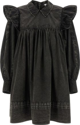 Ganni Ganni Organic Cotton Short Womens Dress