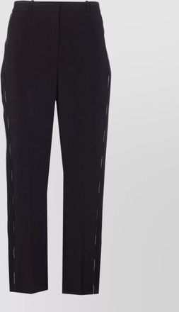 Elisabetta Franchi tailored trousers cropped length back pockets