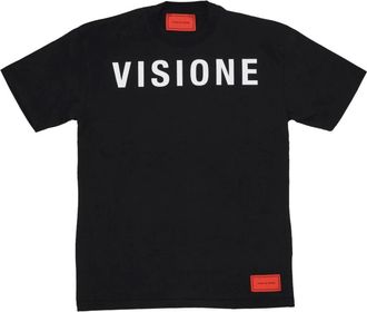 Vision Of Super Zeemeermin Print Zwart T-shirt - Heren - T-shirts - Zwart - L - Katoen - Tops