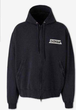 Balenciaga Zip-Up Hoodie