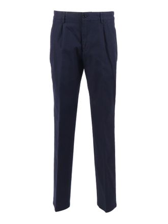 Aspesi Straight-Leg Tailored Pants with Classic Detailing