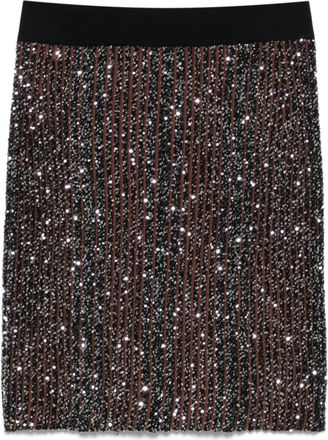 Missoni Minigonna con paillettes - Nero