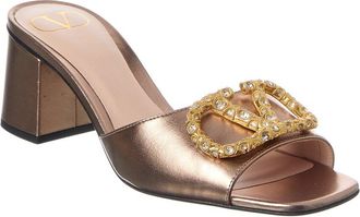 Valentino Vlogo Signature 60 Leather Sandal