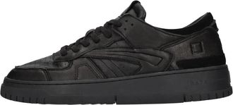 D.A.T.E. Torneo NZ - Heren - Sneakers - Zwart - 42 EU - Leer - Schoenen