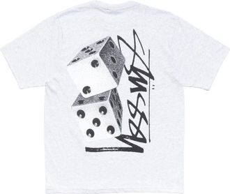 St&uuml;ssy Tall Dice T-Shirt Ash Heather 1905187-ASH