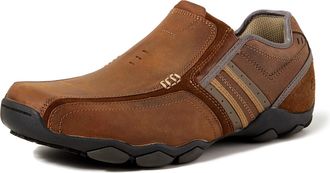 Skechers Diameter Zinroy, Mens Low-Top Sneakers, Brown (Marron), 8.5 UK