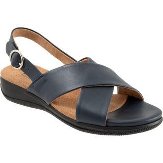Softwalk Tillman 2.0 Slingback Sandal - Multiple Widths Available in Navy at Nordstrom, Size 10.5