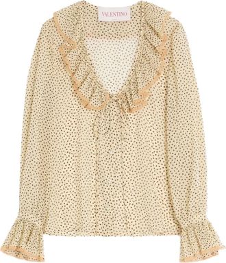 Valentino Garavani Camicia con stampa Plusdepois - Toni neutri