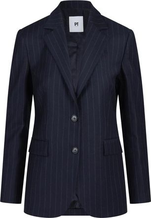 Pantaloni Torino Enkelrijig blazer - Dames - Blazers - Blauw - XS - Wol - Jassen