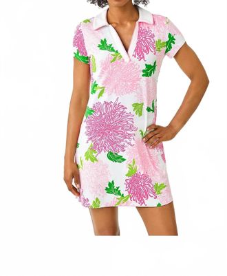 Lilly Pulitzer Luxletic Cayo Costa Dress In Resort White Lil Go With The Flow