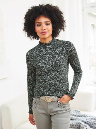 Heine Langarmshirt »Druck-Shirt« 1 Stk. tlg