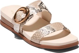 Cole Haan Oaklynn Wedge Sandal in Mojave Snake Print Leather at Nordstrom, Size 5.5
