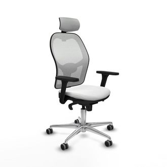 Piqueras y Crespo Piqueras Y Crespo Jorquera Silla De Oficina Blanca Ergon&oacute;mica