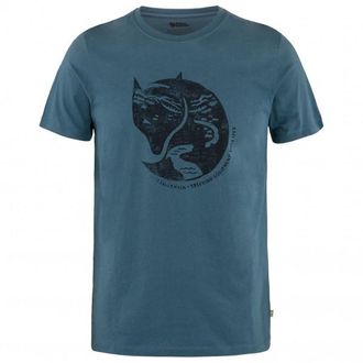 Fj&auml;llr&auml;ven Arctic Fox T-Shirt f&uuml;r Herren | blau