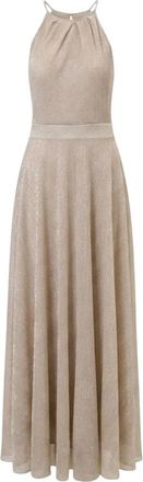 Rinascimento Abito in lurex - Dresses - Mujer - Beige - XL