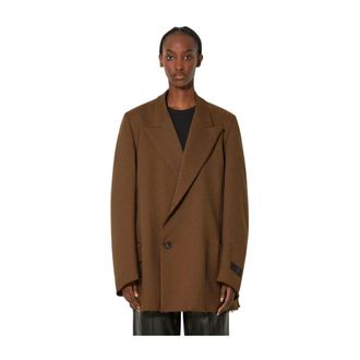Maison Margiela Blazers - Dames - Jassen - Bruin - Maat: M