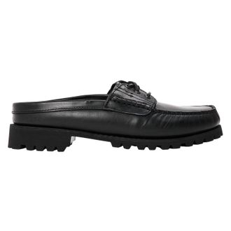 Timberland Leren moc-toe-muiltjes voor heren van Vibram (Zwart)