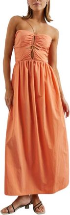 Rails Silvia Maxi Dress In Papaya