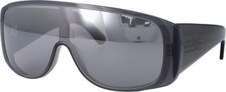 Maison Margiela Shield Zonnebril - unisex - Zonnebrillen - Grijs - 69 MM - Accessoires