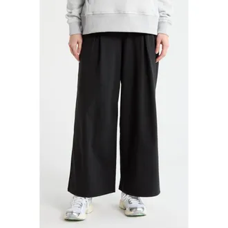 Yogalicious Lux Vogue Flow Wide Leg Pants in Black at Nordstrom Rack, Size X-Small