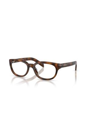 Prada 52mm Phantos optical glasses in Tortoise at Nordstrom