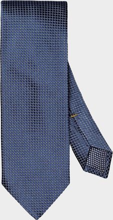 Eton Men & apos;s Geometric Satin Silk Tie