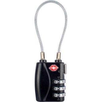 OEM Lucchetto A Combinazione A 3 Cifre Per Valigie, Borse Da Viaggio E Bagagli - Lucchetto Di Sicurezza Regolabile E Resistente, Colore Nero