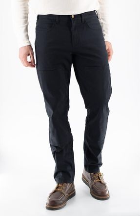 DEVIL-DOG Dungarees Stretch Twill Carpenter Pants in Black at Nordstrom, Size 30 X 30