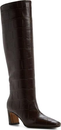 Aldo Bethie Knee High Boot in Dark Brown at Nordstrom, Size 6.5