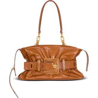 Balmain Calfskin leather Anthem bag in Brown at Nordstrom