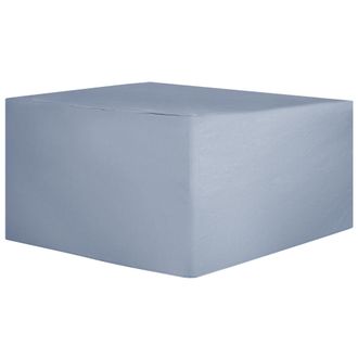 Beliani Funda De Pvc Poli&eacute;ster Gris Para Mobiliario De Jard&iacute;n 145 X 110 X 80 Cm Chuva
