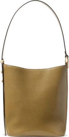 Kate Spade New York halo glazed leather bucket bag in Dried Thyme at Nordstrom