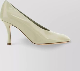 Burberry refined silhouette leather pumps
