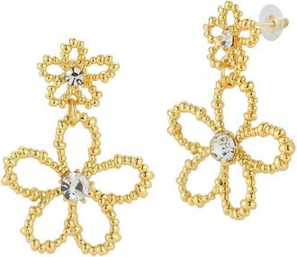 Glaze Jewelry Gold Plated Cz Earrings