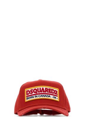 Dsquared2 Red Logo Baseball Hat