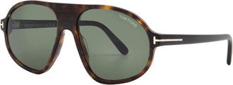 Tom Ford FT1178 52N Dark Havana/Green