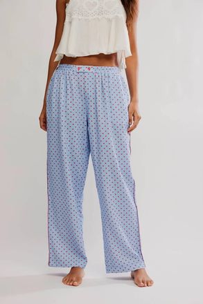 Free People Be Mine Pants In Blue Combo