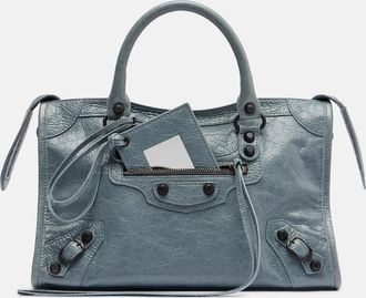 Balenciaga Le City Small leather top-handle bag
