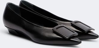 Roger Vivier Pointy leather ballet flats
