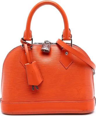 Louis Vuitton Borsa a tracolla Alma BB in pelle &Eacute;pi 2013 - Arancione
