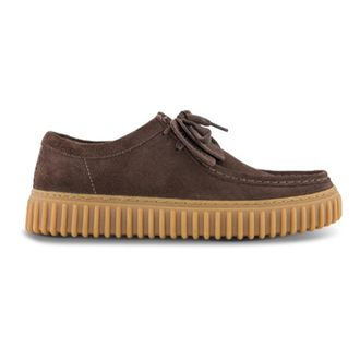 Clarks Torhill Lo Schoenen - Heren - Veterschoenen - Bruin - 45 EU - Su&egrave;de - Schoenen