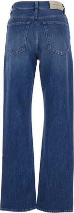 Givenchy Womens Jeans Five-Pocket Blue Denim Cotton