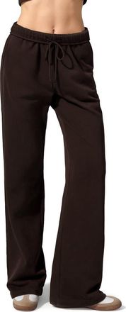 LilySilk Seamflow Stride Sweatpants in Espresso at Nordstrom, Size X-Large