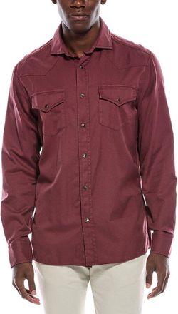 Brunello Cucinelli Easy Fit Western Shirt