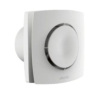 Atlantic Curv Flash 120 Hy Extractor Blanco Para Ba&ntilde;o