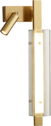 OEM Selena - L&aacute;mpara De Pared/luz Nocturna Moderna De 47 Cm, Lat&oacute;n Dorado