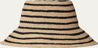 Janessa Leon&eacute; Felix Raffia Bucket Hat