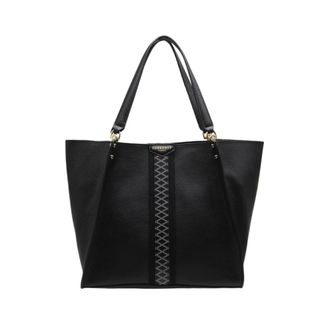 Pourchet Tassen, Dames, Zwart, ONE Size, Leer, Grand cabas Hebdo Madison